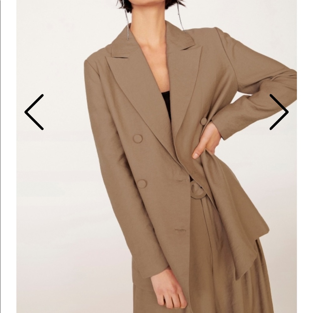 Nasty Gal (Business Usual) Oversized Double Breasted Blazer